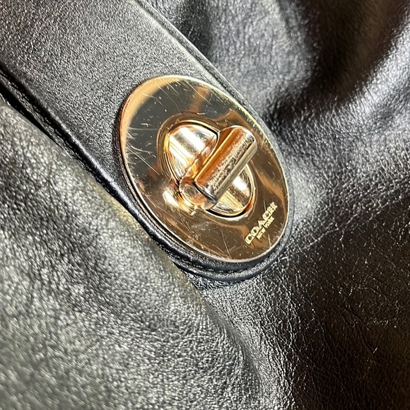 Coach Madison Leather Carlyle Shoulder Bag - Picture 13 of 16